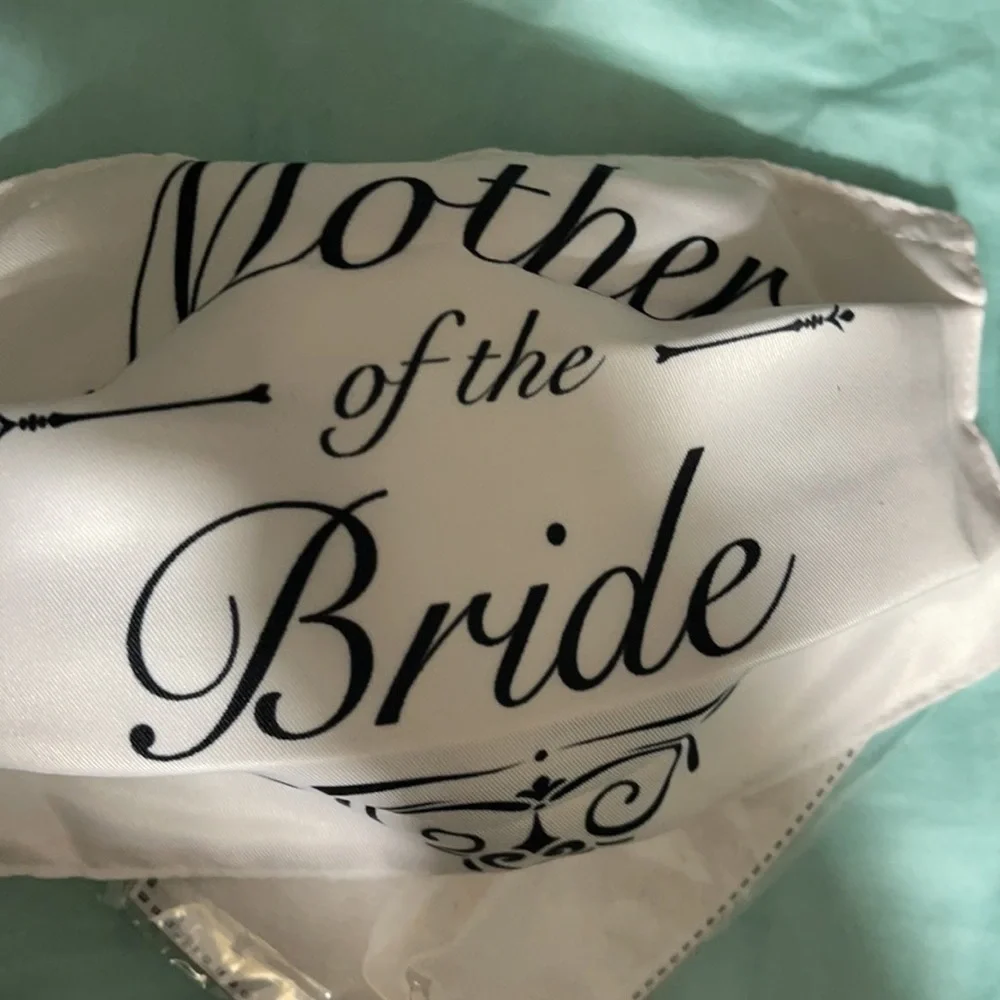 New Mother of the Bride adjustable face mask
